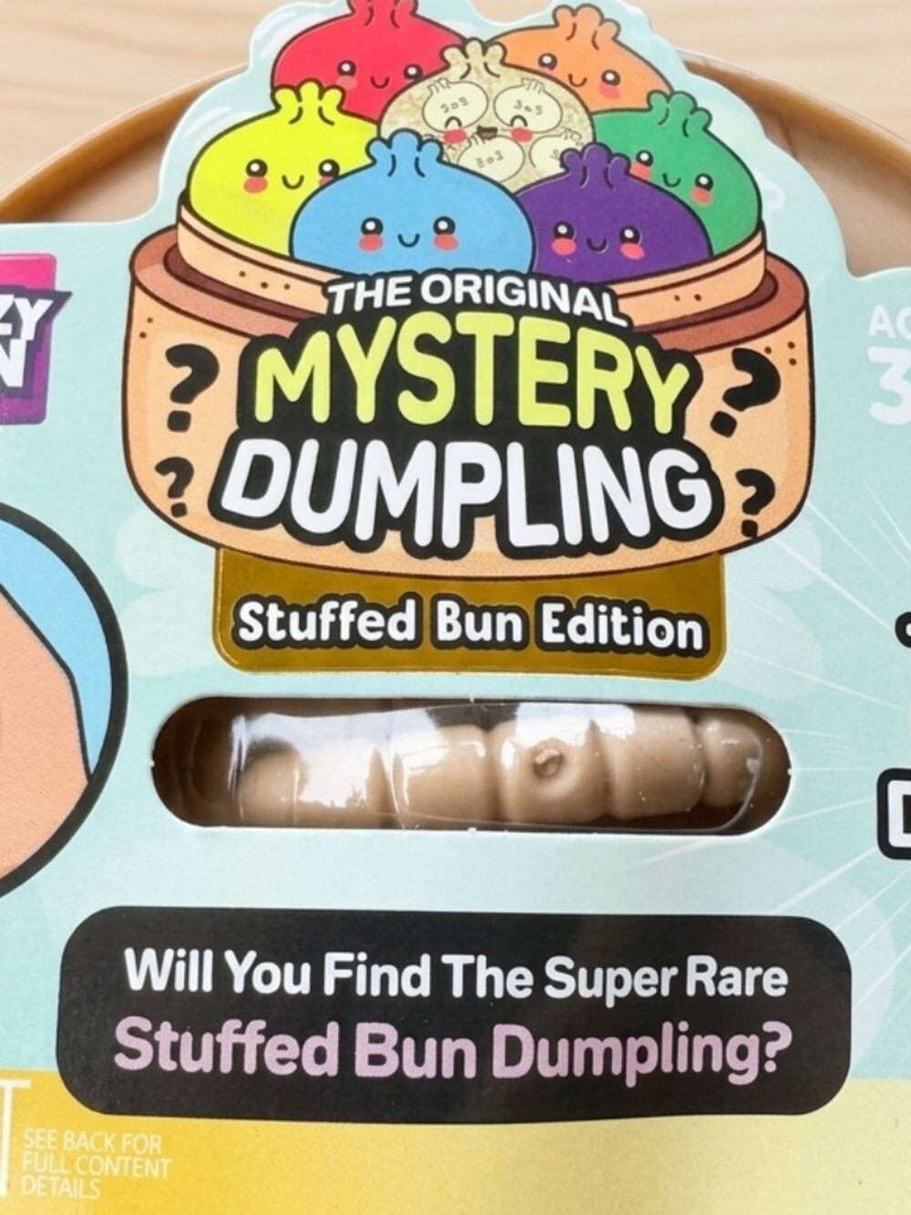 Authentic Crazy Fun Mystery Dumpling Glitter Edition Blind dumpling Pack 1pc